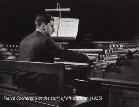 Pierre Cochereau at the start of his position (1955)